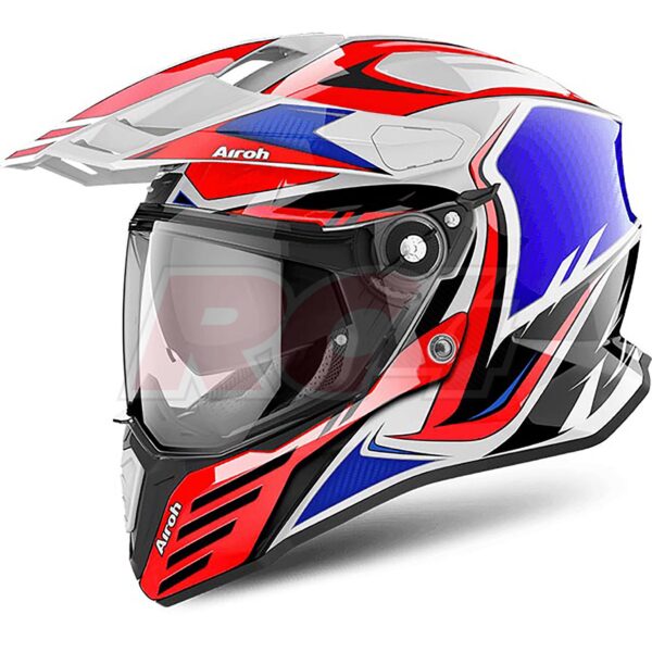 Capacete Airoh Commander Carbon Red Gloss