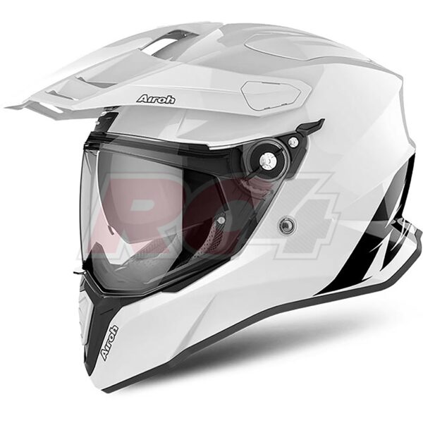 Capacete Airoh Commander Color White Gloss