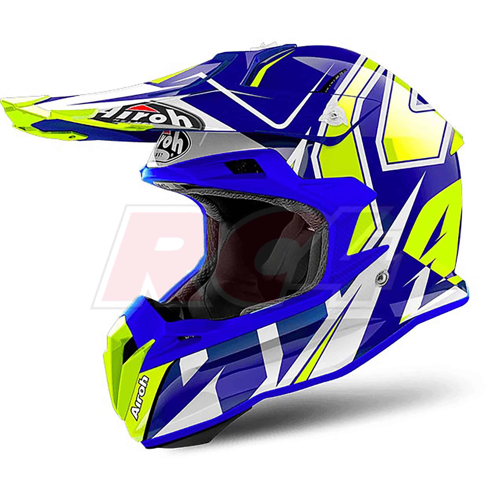 Airoh terminator open sales vision shock red