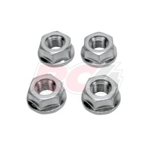 Fêmeas Chatas Tipo OEM M10 x 1.25 Pack 4