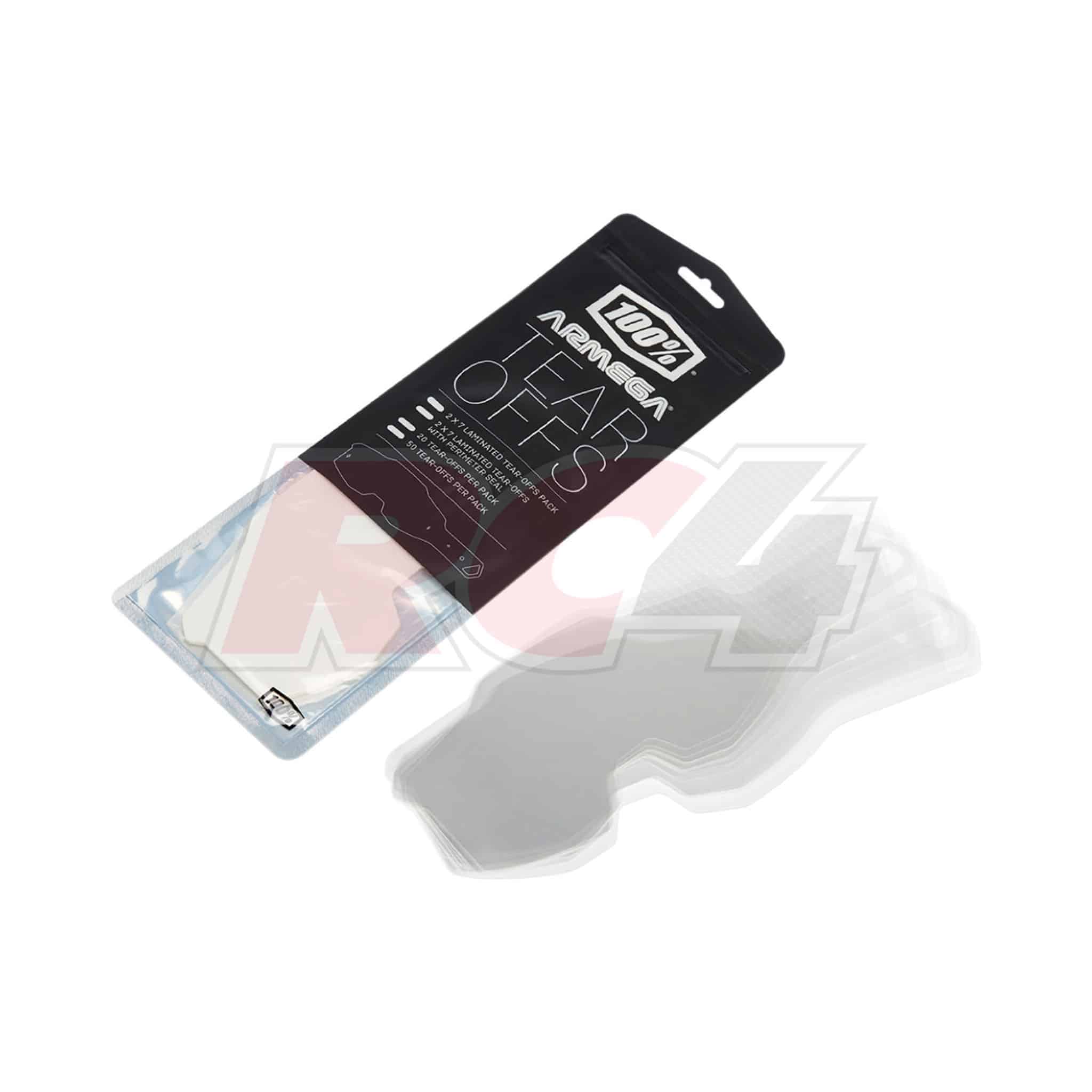 Tear Off Armega Standard 100 Pack 50 RC4