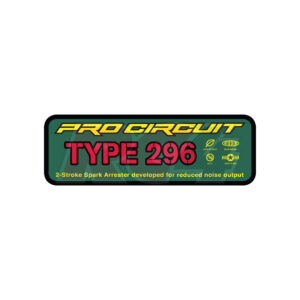 Autocolante Escape Pro Circuit Type 296