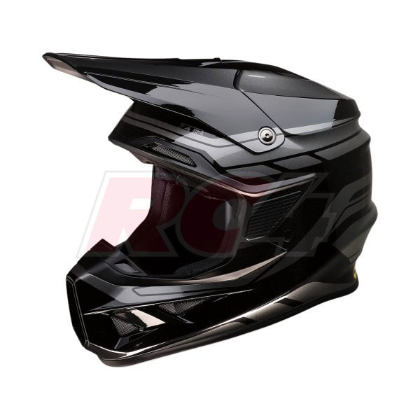 Capacete Z1R F.I. Flank Mips Black / Charcoal