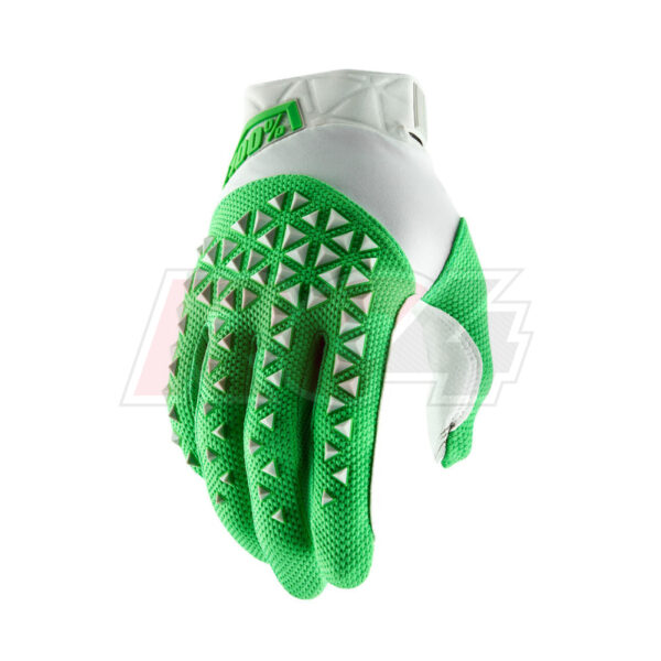 Luvas 100% AIRMATIC SILVER-FLUO LIME