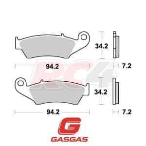 Pastilhas Travão Moto-Master GASGAS