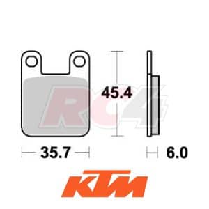 Pastilhas Travão Moto-Master KTM