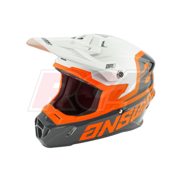 Capacete Answer AR1 Voyd Charcoal/Gray/Orange