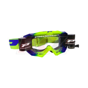Óculos ProGrip 3200 Venom Roll-Off Fluorescent Yellow/Blue