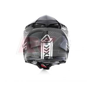 Capacete Acerbis Steel Carbon Silver-Black