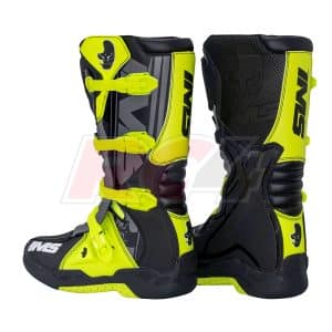 Botas IMS Racing Factory Black-Yellow Fluo