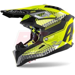 Capacete Airoh Aviator 3 Wave Yellow Matt