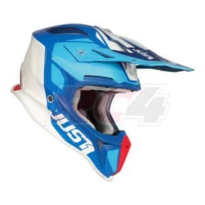 Capacete Just1 J18 Pulsar Blue-Red-White-Gloss