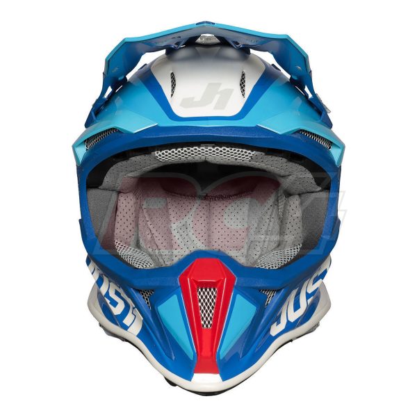 Capacete Just1 J18 Pulsar Blue-Red-White-Gloss