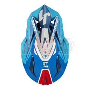 Capacete Just1 J18 Pulsar Blue-Red-White-Gloss