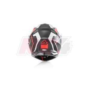 Capacete Acerbis Serel Flip Up Black-Red