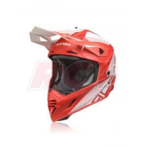 Capacete Acerbis X-Track Red-White