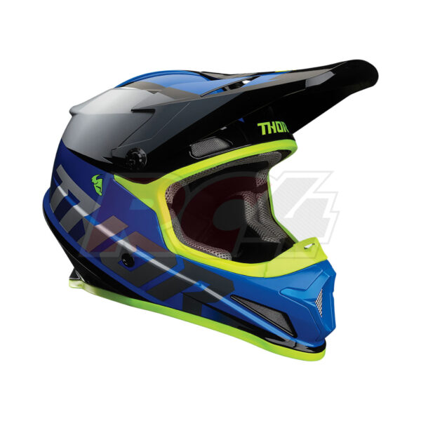 Capacete Thor Sector Fader Blue / Black