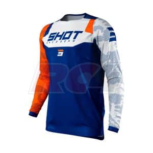 Camisola Shot Contact Camo Orange