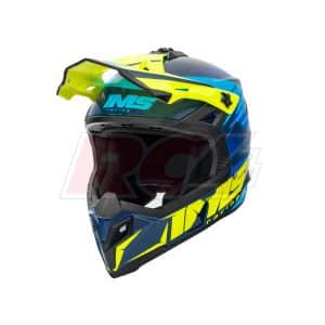 Capacete IMS Racing Sprint 22 UX-20 Blue / Fluo Yellow