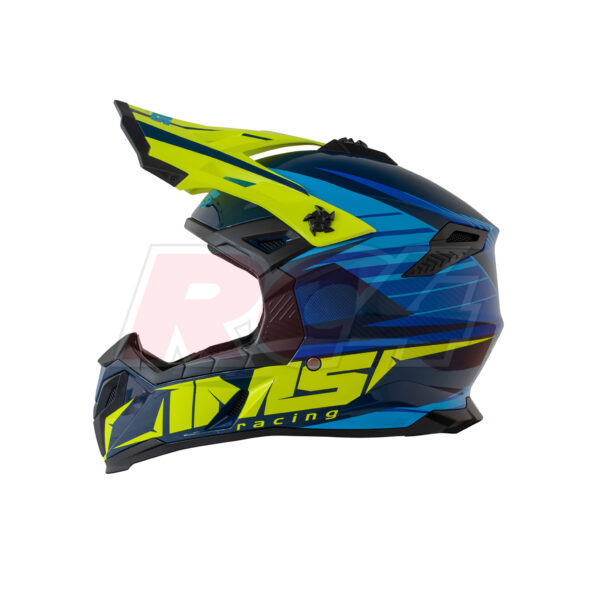 Capacete IMS Racing Sprint 22 UX-20 Blue / Fluo Yellow