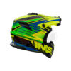Capacete IMS Racing Sprint 22 UX-20 Fluo Yellow / Blue - XS