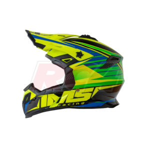 Capacete IMS Racing Sprint 22 UX-20 Fluo Yellow / Blue