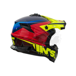 Capacete IMS Racing Sprint 22 UX-20 Red / Fluo Yellow - XS