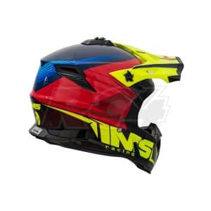 Capacete IMS Racing Sprint 22 UX-20 Red / Fluo Yellow - XS