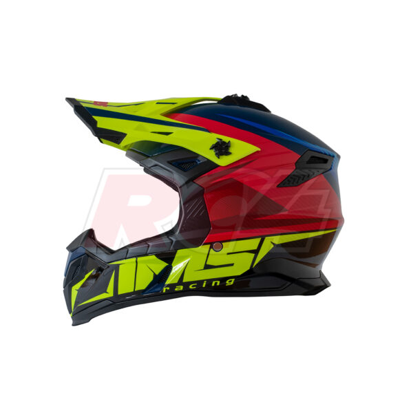Capacete IMS Racing Sprint 22 UX-20 Red / Fluo Yellow