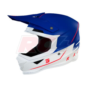 Capacete Shot Furious Raw 3.0 Navy Red