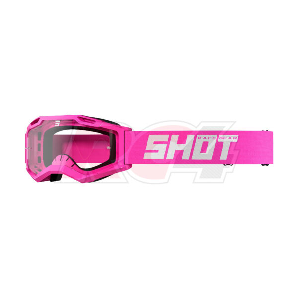 Óculos Shot Assault 2.0 Solid Neon Pink Glossy