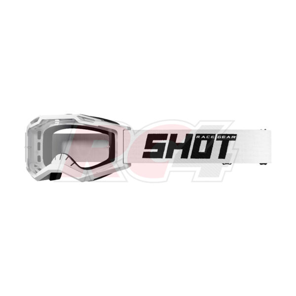Óculos Shot Assault 2.0 Solid White Glossy