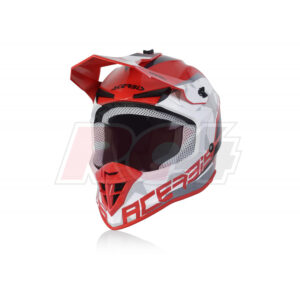 Capacete Acerbis Linear Red-White