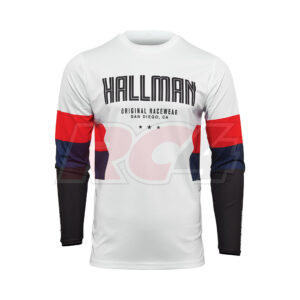 Camisola Thor Hallman Differ Draft White / Red / Navy