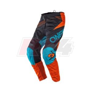 Calças ONeal Element Factor Gray / Orange / Blue