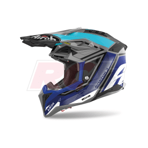 Capacete Airoh Aviator 3 League Blue Gloss