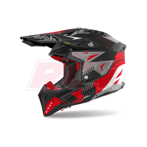 Capacete Airoh Aviator 3 Spin Red Matt