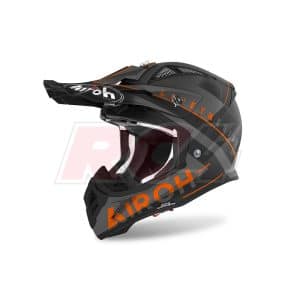 Capacete Airoh Aviator Ace Amaze Orange Matt