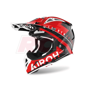 Capacete Airoh Aviator Ace Amaze Red Gloss