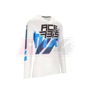 Camisola Acerbis X-Flex Three White-Blue