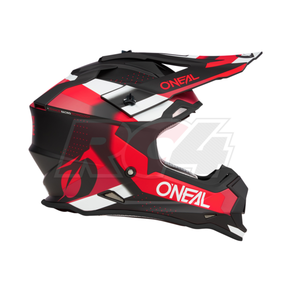 Capacete ONeal 2SRS Spyde V.23 Black / Red / White