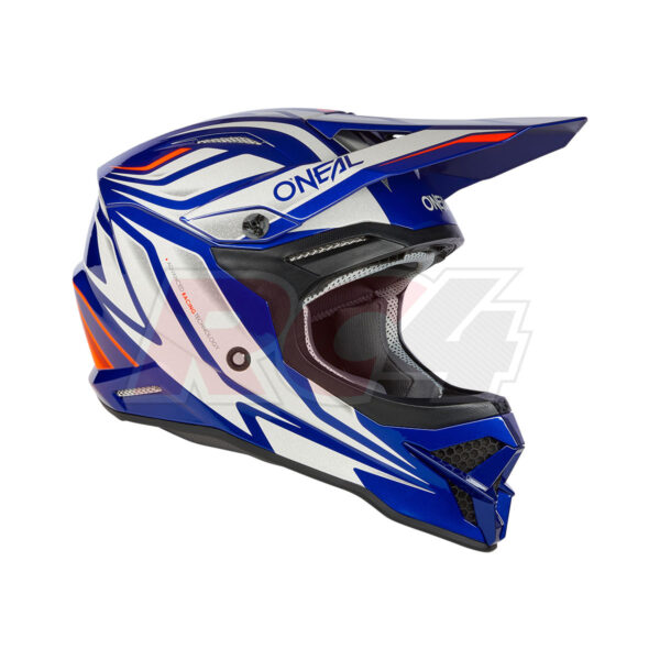 Capacete ONeal 3SRS Vertical V.23 Blue / White
