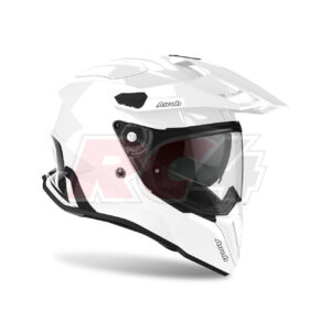Capacete Airoh Commander Color White Gloss