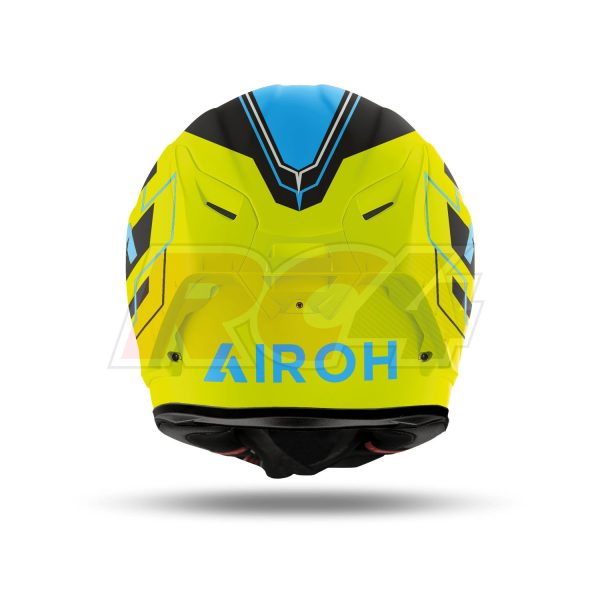 Capacete Airoh GP 550 S Challenge Blue/Yellow Matt