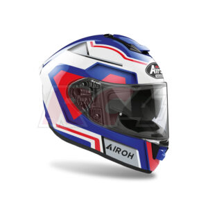 Capacete Airoh ST 501 Square Blue/Red Gloss
