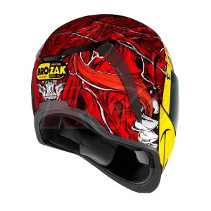 Capacete Icon Airform Counterstrike Brozak Red